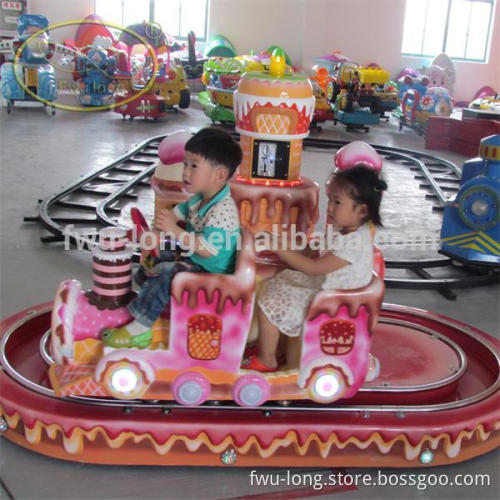 Wedding cake style mini amusement park ride for kids